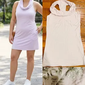 Fit To Go Lavender Cowl Neck Mini Dress / Tunic – Size XL (NWOT thumbnail 2