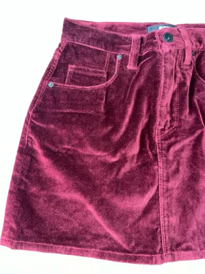 Hudson velvet skirt thumbnail 2