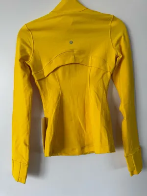 NWT LULULEMON - Maize Yellow Define Jacket Luon - $128 - Size 2 thumbnail 6
