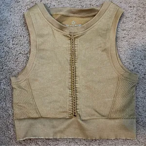 Aerie Offline Yellow Set Leggings & Sports Bra thumbnail 3