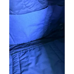 Artisan Quilted Patchwork Indigo Duffel Weekender Bag Large Blue Boho Style‎ thumbnail 9