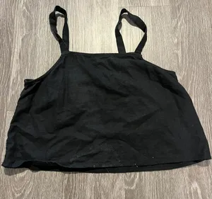 Black Crop Top thumbnail 1