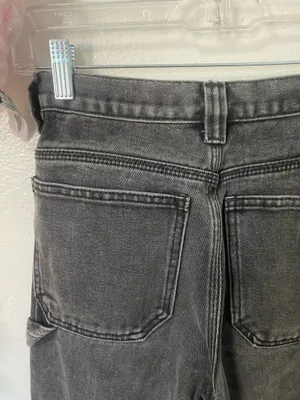J Galt Brandy Melville gray carpenter jeans thumbnail 2