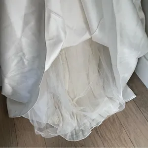 NWT Reformation Icelynn Satin Bridal Maxi Wedding Dress in Ivory thumbnail 9