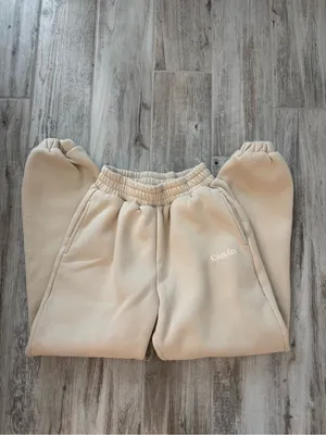 Comfrt Signature Fit Sweatpants In Bone Size Small thumbnail 2