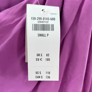 Abercrombie & Fitch Purple High Neck Drape Fall Wedding Guest Midi Maxi Dress PS thumbnail 8