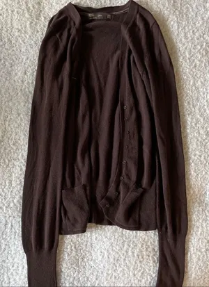 ‎Zara brown cardigan M thumbnail 1