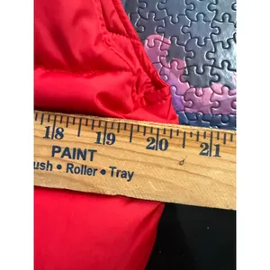 Lands End Red Goose Down Puffer Vest Women Medium 38-40‎ Quilted Insulated Shell thumbnail 8