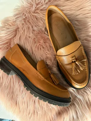 Madewell The Bradley Tassel Lugsole Loafer Brown Size 9 thumbnail 2