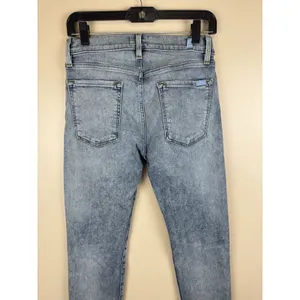 7 For All Mankind Women Skinny Jeans Light Blue Denim Mid Rise Size 26x30 thumbnail 6