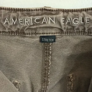 American Eagle Brown Carpenter Pants High Rise Utility Stretch Women Size 6 thumbnail 5
