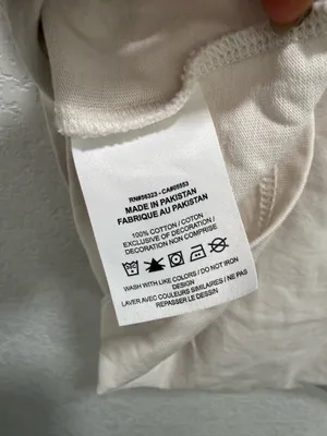 Nike cream white embroidered logo shirt thumbnail 6