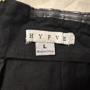 HYFVE Classic Black Strapless Denim Dress - NWOT - Size L thumbnail 9