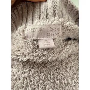 Barefoot Dreams CozyChic Cardigan M Dusky Rose Open Front Sweater Medium thumbnail 7