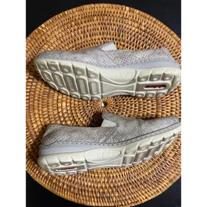 Rieker‎ Antistress MemoSoft Metallic Snakeskin Slip On Sneakers Silver Gold 37 thumbnail 5