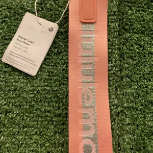 Lululemon Athletica Pink Keychain thumbnail 3