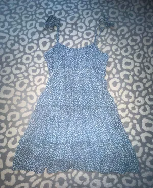 Light Blue Flowy Dress thumbnail 1