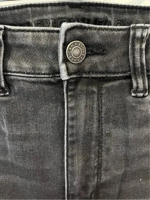 American Eagle NWOT Next Level Stretch Highest Rise Black Jegging Size 4 thumbnail 4