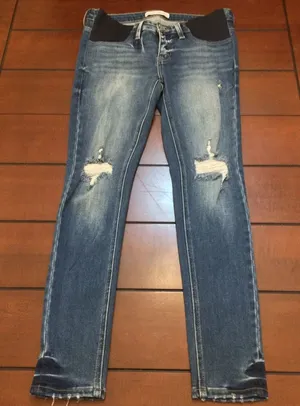 Kancan maternity jeans size 9/29 distressed Blue thumbnail 1