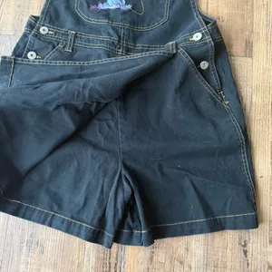 Disney Winnie The Pooh Women’s Vintage Eeyore Skirt Skort Black Overalls Size M thumbnail 3