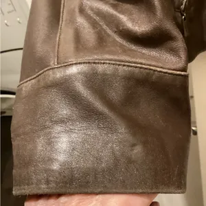 Brown Leather Jacket by Tribeca large thumbnail 7