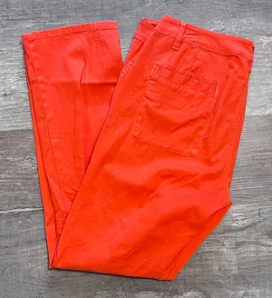 Cabi Orange Straight Leg Pants thumbnail 1