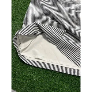 Ann Taylor Black/White Pinstripe Skirt thumbnail 8