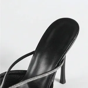 New Without Tag Elegamt Black Heels Size 6.5 thumbnail 7