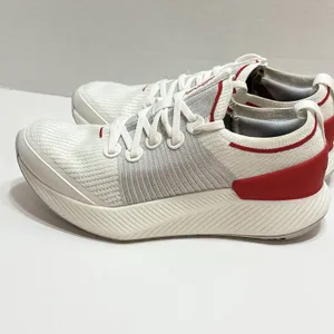 Women’s Allbirds Tree Glider Sneakers Blizzard & Bold Red Size 8.5 Athletic thumbnail 5