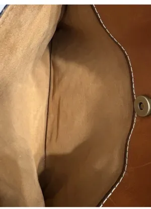 Patricia Nash Avellino Smooth Leather Crossbody. Handcrafted in Signature Detail thumbnail 10