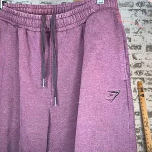 Gymshark | women maroon jogger sweat pants thumbnail 10