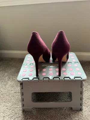 XIO Burgundy Heel Size 7.5 Purple thumbnail 4
