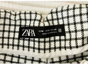 ZARA Plaid Trousers thumbnail 6