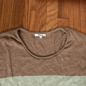 Madewell Palmdale Pullover Sweater in Colorblock‎ Stripe size S thumbnail 3