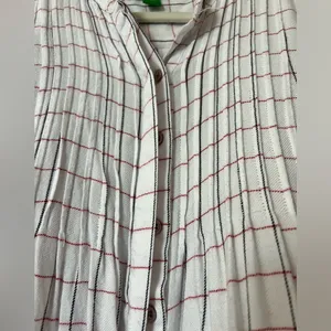 dip size XL plaid top White thumbnail 6