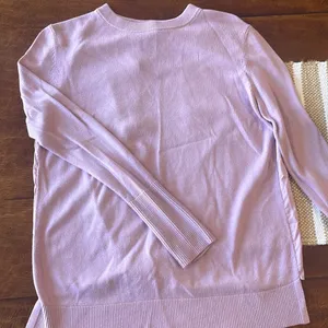 Lululemon Very comfy, sweater with back opening! Lavender, Size 4 thumbnail 1