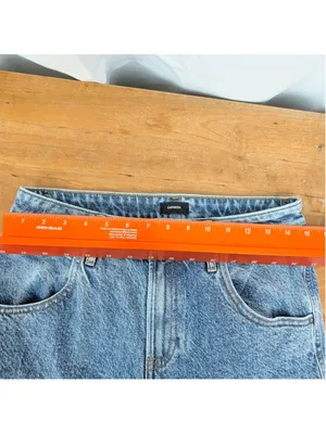 Ladies' Express High Waisted Cargo Jeans 4 thumbnail 6