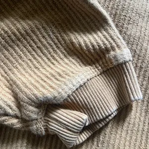 Aerie quarter zip oversized Henley sweater mustard yellow size small thumbnail 3