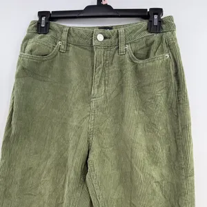 BDG Urban Outfitters Mom High Rise Corduroy Pants Green Size 26 thumbnail 3