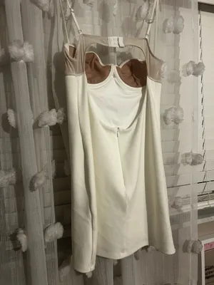 White fox white mini dress thumbnail 2