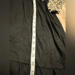 Leopard and Black Flowy Top Tunic Size 3XL NWT thumbnail 3
