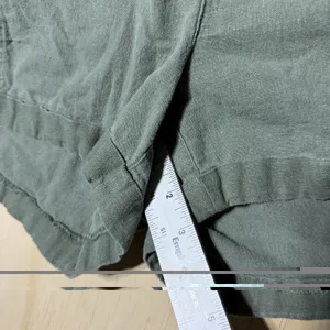 Old Navy Womens XL High Rise Linen Blend Shorts Sage Green Pull On Drawstring thumbnail 4