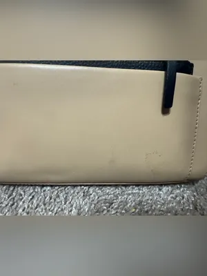 kate spade Tan Leather Crossbody with Black Zip Accents thumbnail 4
