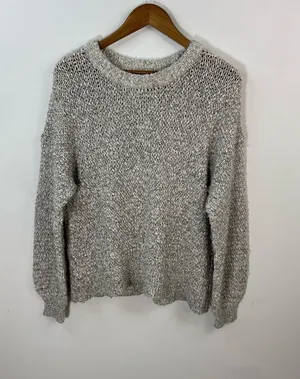 Madewell Gray Wool Blend Sweater Size Medium  thumbnail 1