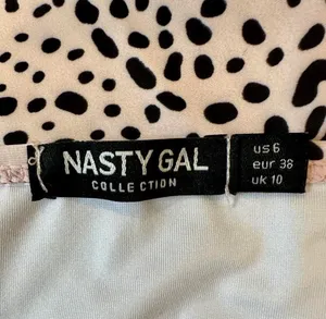 NWT Nasty Gal Dalmatian Bikini Set, Size 6, MSRP $34 thumbnail 7