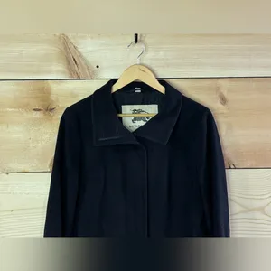 Burberry London Wool/Cashmere Button Up Trench Coat thumbnail 5