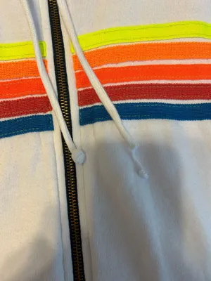 Aviator Nation Zip-Up White thumbnail 6