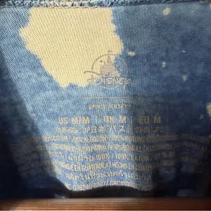Walt Disney World Denim Bleach Spirit Jersey Size Medium thumbnail 6
