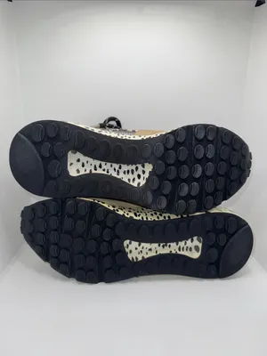 Steve Madden Cliff Sneakers Animal Print Women’s 7 Gray Tan thumbnail 8