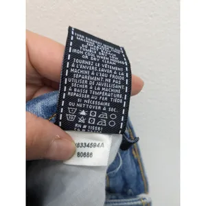 7 For All Mankind Women's Edie Jeans Crop Straight Leg High Rise Blue Denim S 27 thumbnail 14
